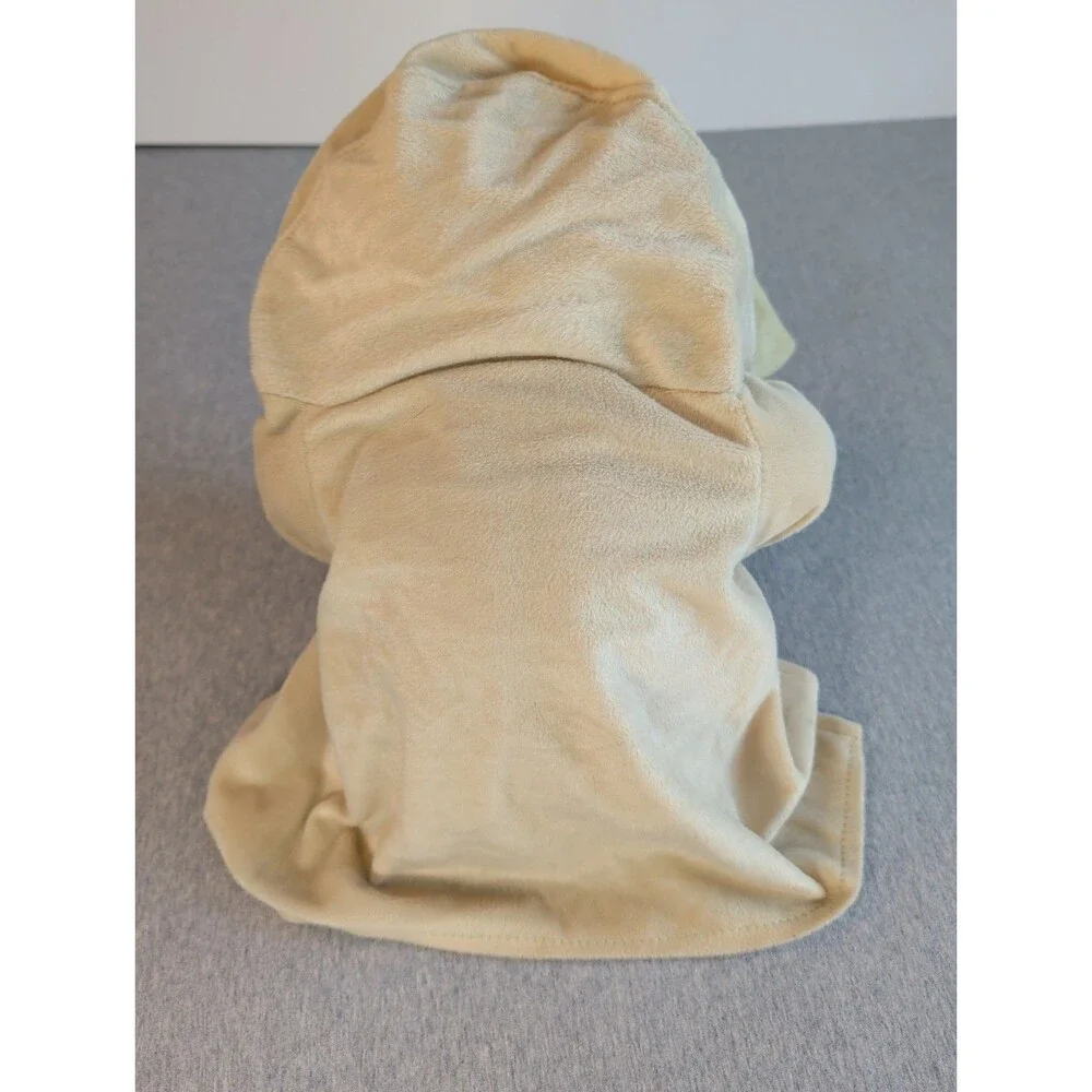 Star Wars Yoda Plush 18” Toy Stuffed Animal Lucas Films Hooded Robe Stitched Eye